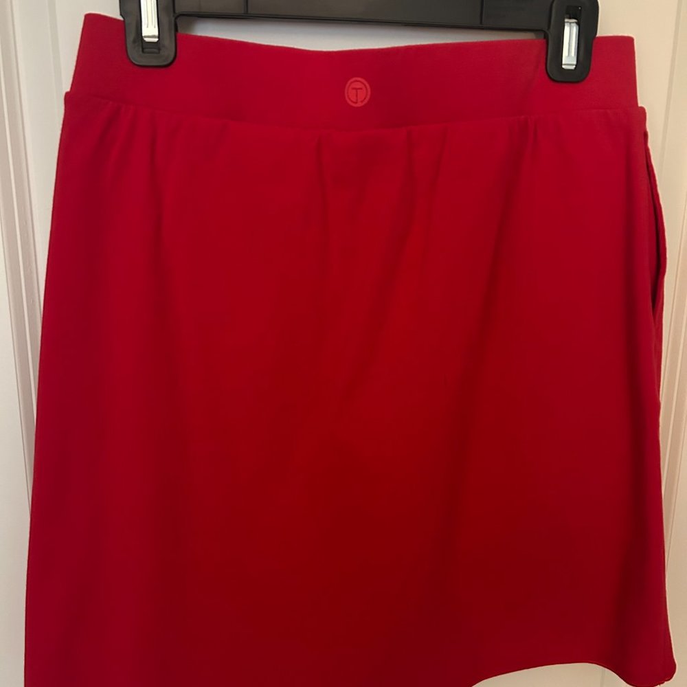 Talbots Red Skort